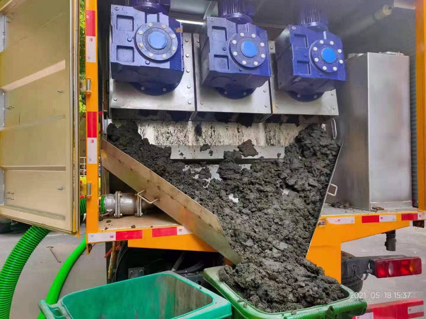 临漳化粪池清掏城市维护站-泥浆净化干湿分离处理